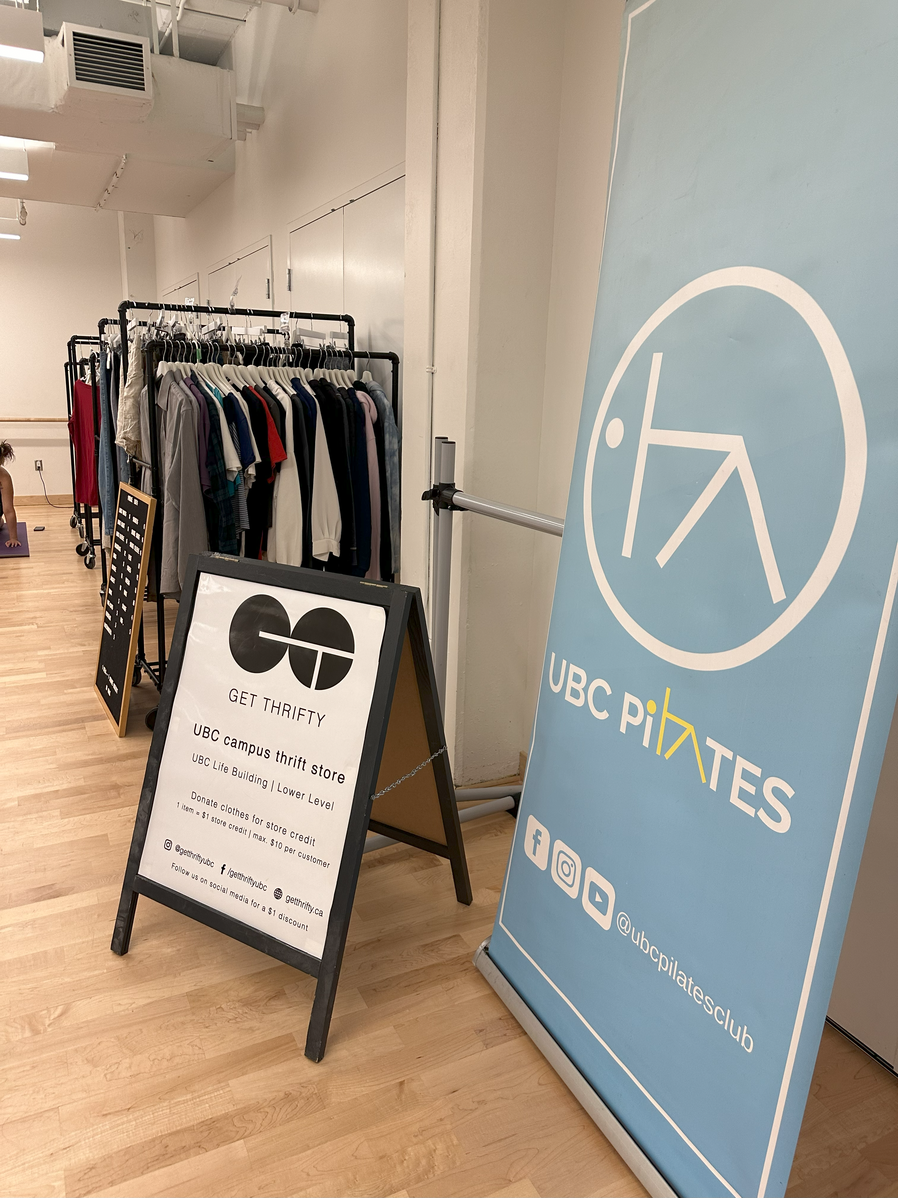 UBC Pilates x Get Thrifty: Wellness Event
